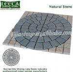 Granite cobblestone pavers plaza decor mats, Dammam paving