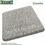 Outdoor stone tiles dark grey granite