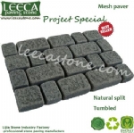 Natural stone mesh paver interlock tiles