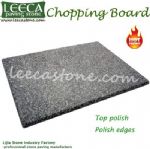 Gray granite chopping board stone worktop