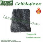 Trapezoid cobblestone paver outdoor tile for driveway