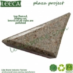Triangle paver pattern stone