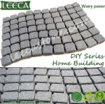 Large fan mesh paver stone mats