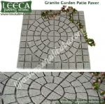 Cobble carpet stone paving mats