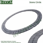 Cobble carpet stone paving mats