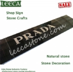 Shop sign stone crafts engraved stone