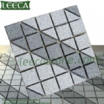 Wavy carpet stone cobbles mesh paver