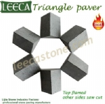 Triangle mosaic tiles hexagon paver