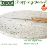 Black chopping block butcher board