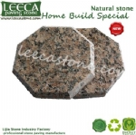 Polished finish red granite stone tile