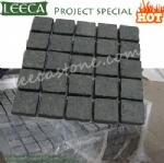 Natural paving stone black carpet paver