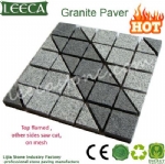 Landscape granite mesh pattern paver