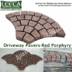 Landscape stepping stone granite paver