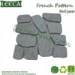 Random pattern paver gabbro stone