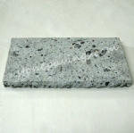 Natural beautiful green porphyry stone brick