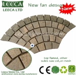 14th Xiamen Stone Fair fan pattern paving stone H1