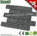 Natural split tumbled antique style paving stone 