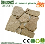 Paving G682 yellow granite paving stone