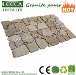 Paving G682 yellow granite paving stone