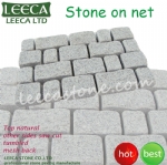 Red porphyry paving stones flagestone