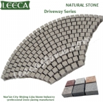 Granite paver stones for garden walkways