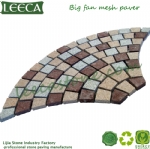 Natural stone walkways paving stones cobblestone walkway mat