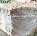 China yellow granite G682 mesh cobblestone pavers stones Dubai