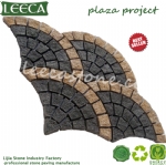 Saudi Arabia fan paving stones mesh cobblestone pavers