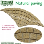 Porphyry driveway mats stones